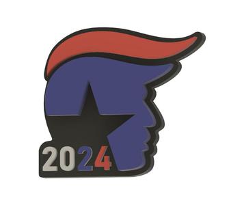 Trump 2020 and 2024 Magnet