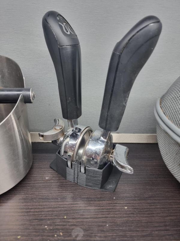Portafilter Vertical Holder Double