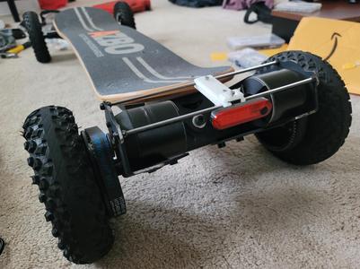 Electric Skateboard Tail Light Mount