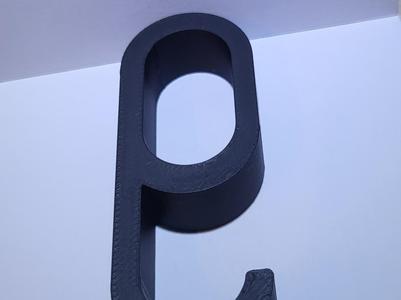Public changing room - coat hooks 