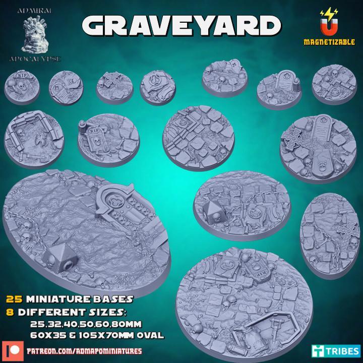 Graveyard Bases (pre-supported)