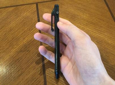 Bolt-Action Pen with Side Clip