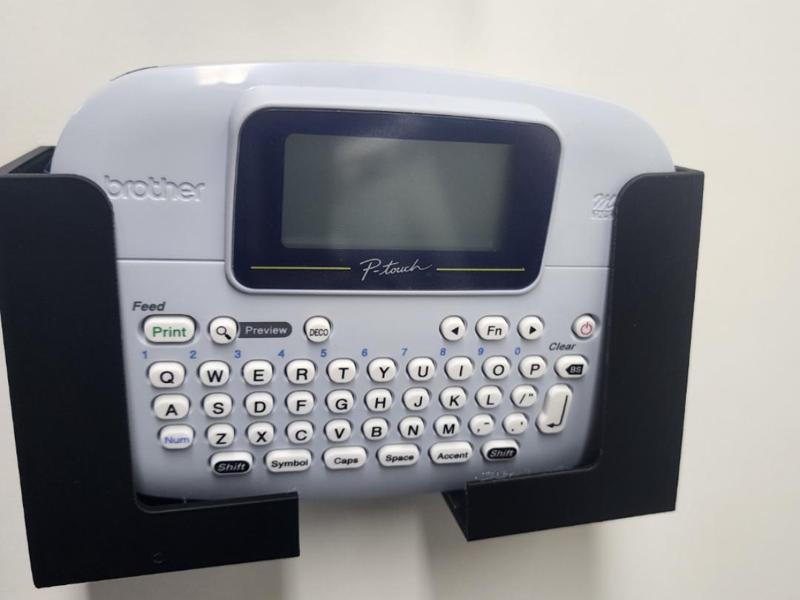 P-Touch Labeler Holder (2.1 inch depth)