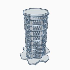 Gothic Building GHB131 With Hex Base