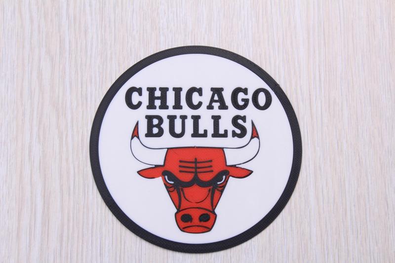 Chicago Bulls Multi-Color 3D Sign