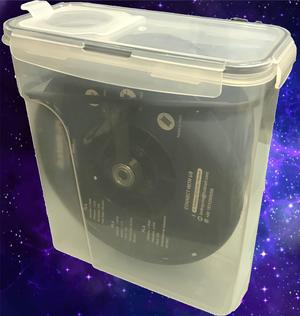 Universal Simple Single Spool Filament Dry Container