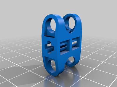 Axle connector, double ball socket