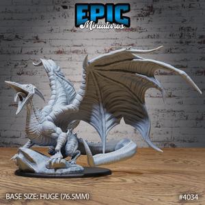Pterosaur Dragon ‧ DnD Miniature ‧ Tabletop Miniatures ‧ Gaming Monster ‧ 3D Model ‧ RPG ‧ DnDminis ‧ STL FILE