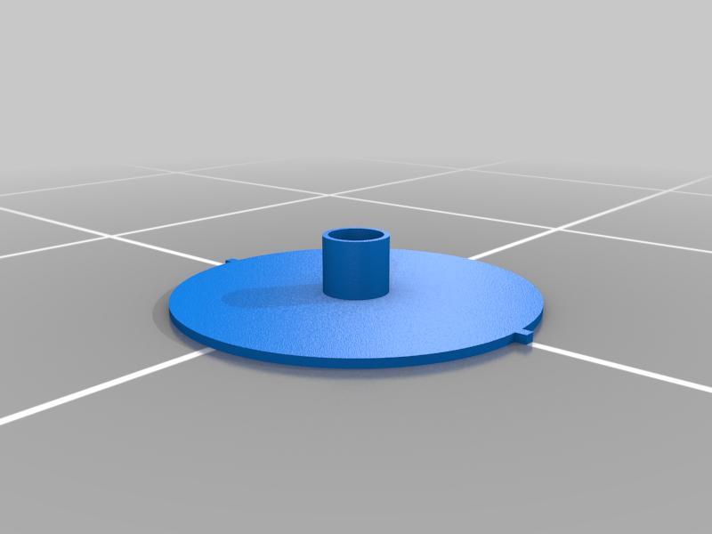Attachment base with elongated tube