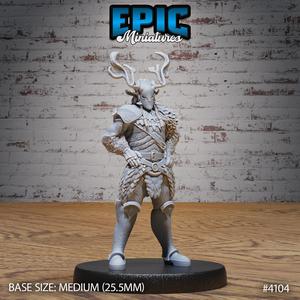Woodland Knight ‧ DnD Miniature ‧ Tabletop Miniatures ‧ Gaming Monster ‧ 3D Model ‧ RPG ‧ DnDminis ‧ STL FILE