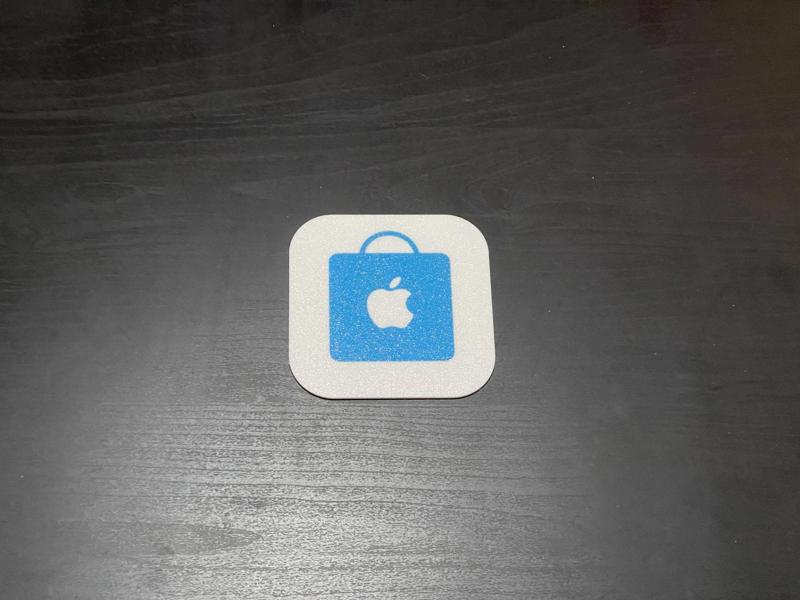 Apple Store App Icon for iPhone Coaster