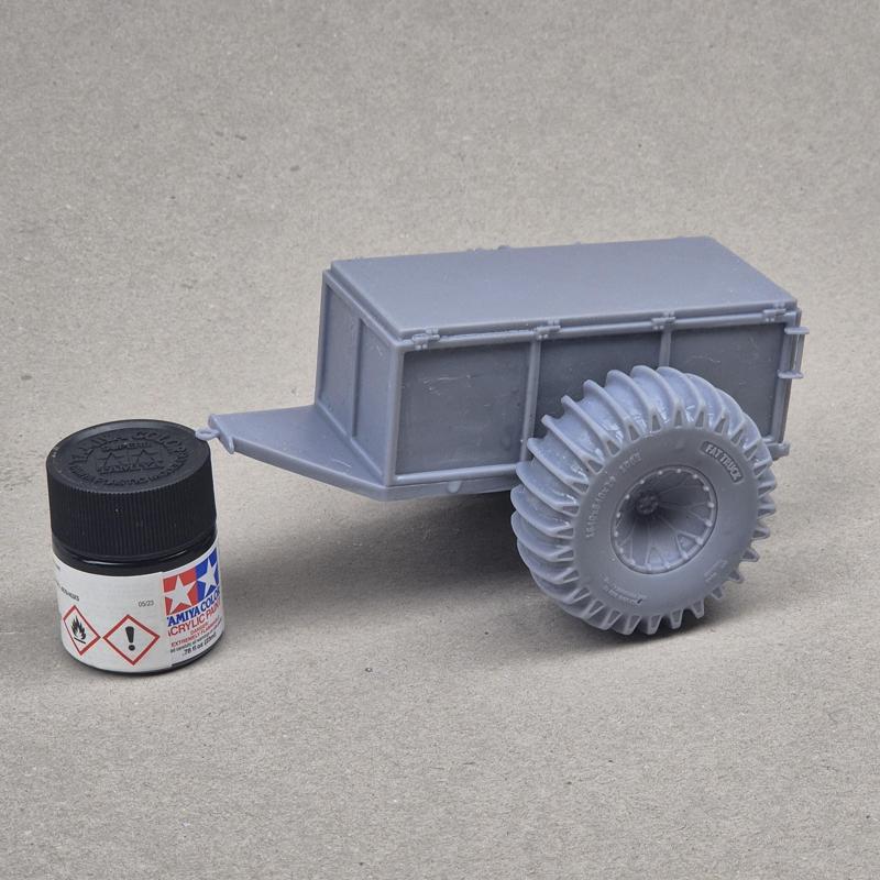 Fattruck Trailer in 1/24 scale, Offroad Trailer