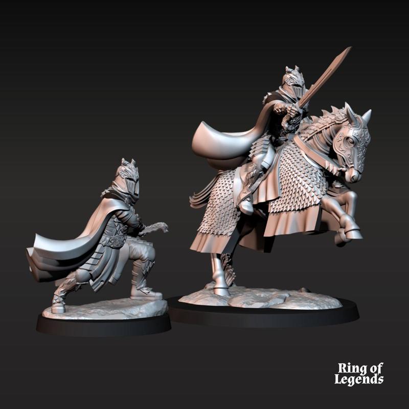 Lord of Dragons Mounted and Foot | Dragon Army | Fantasy | Ring of Legends