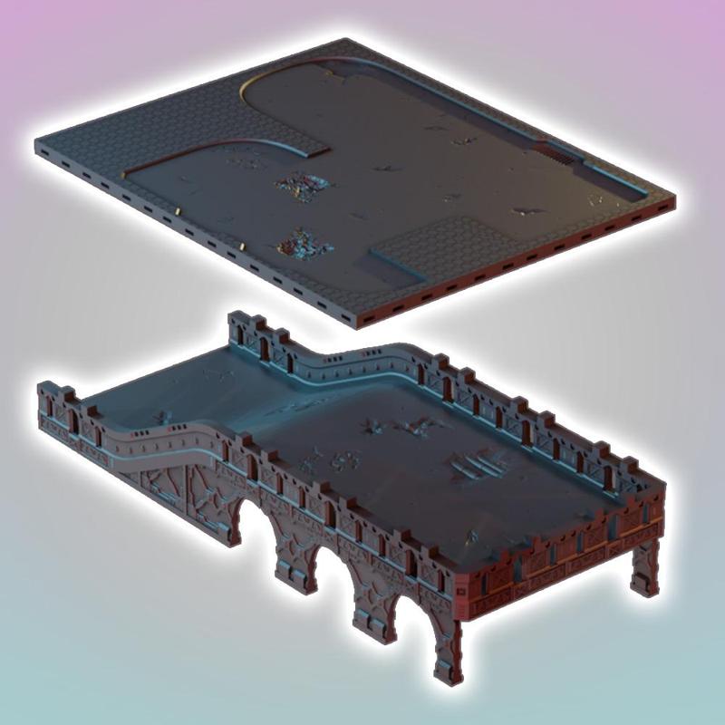 Flatline City - Modular Road & Bridges