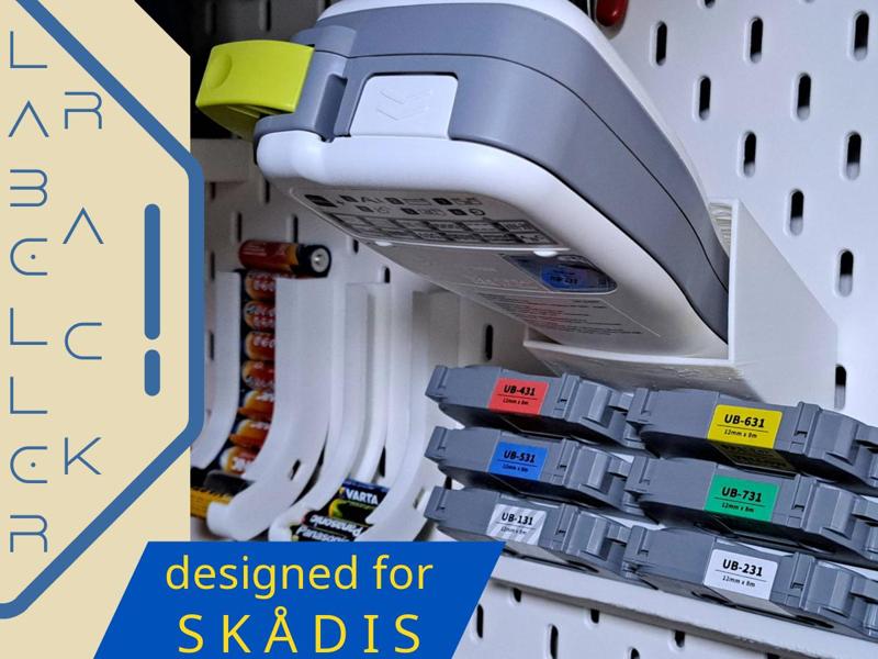 Brother H105 & Cartridge Organizer // Skadis