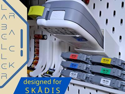 Brother H105 & Cartridge Organizer // Skadis