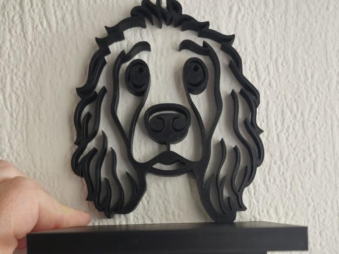 spaniel dog peg
