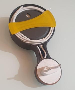 Back plate for google nest wall plug