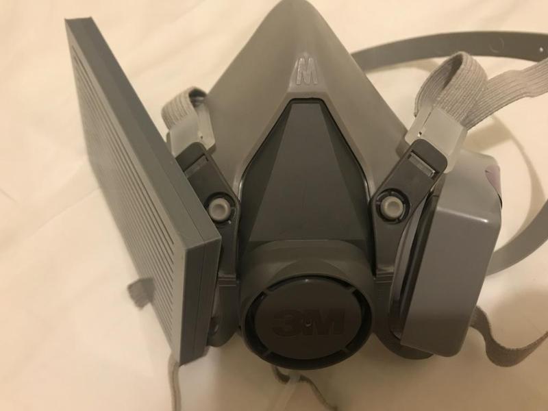 3M Respirator Simple Filter Support Free