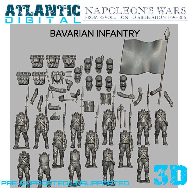 Napoleonic Bavarian Infantry