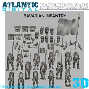 Napoleonic Bavarian Infantry