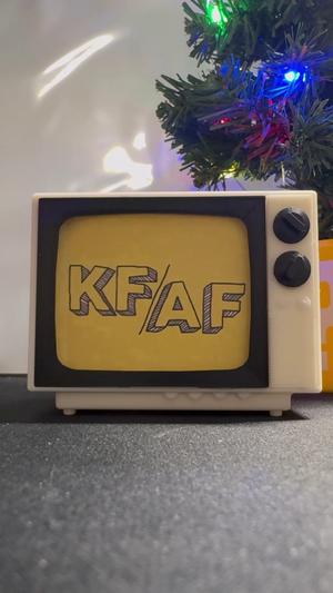 KF/AF TV Frame Ornament