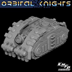 Orbital Knights - Veh3a - Siege Tanks (6-8mm)
