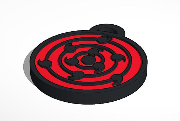 Rinne Sharingan Keychain