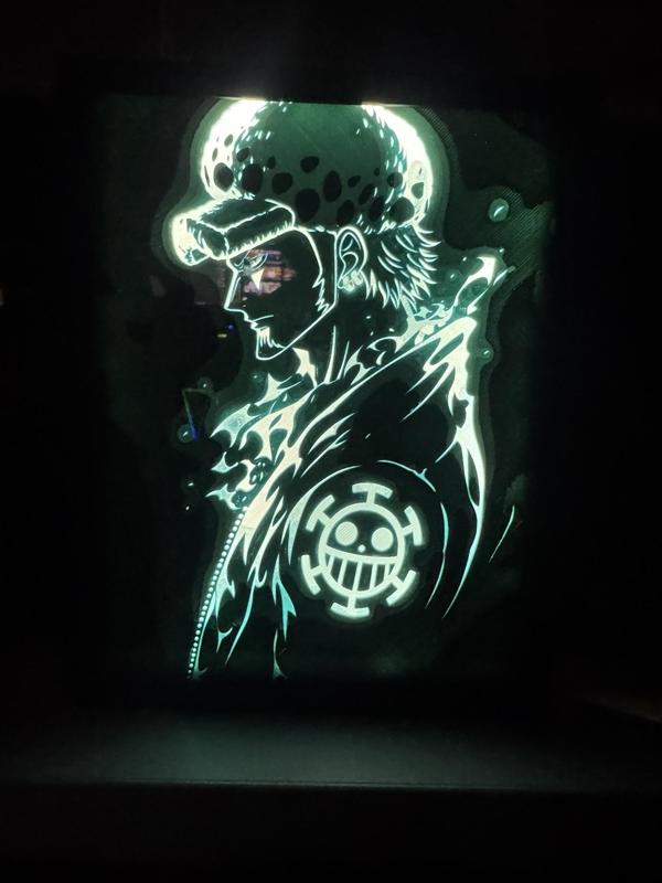 TRAFALGAR LAW - ONE PIECE | NEON FRAME
