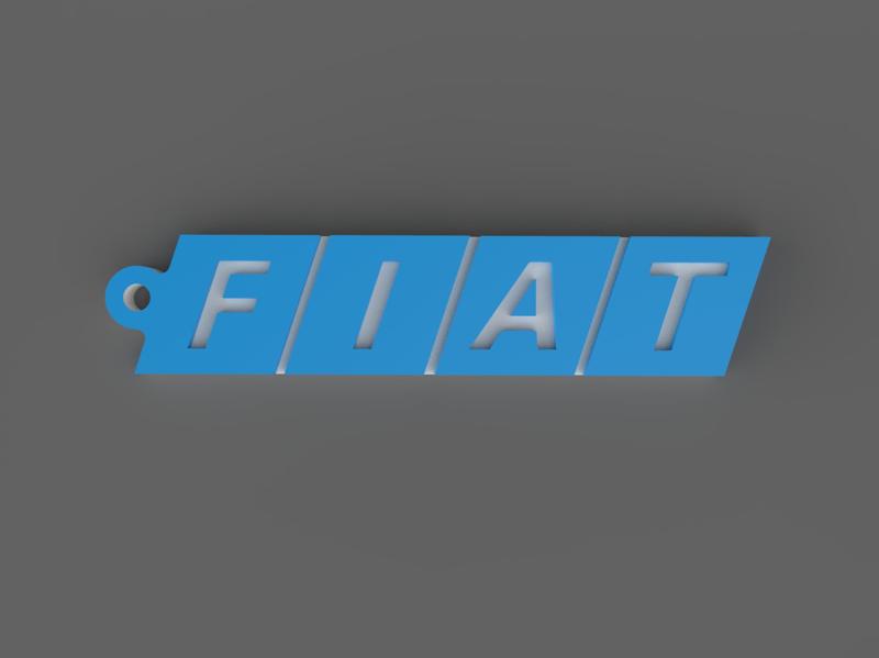 FIat Keychain