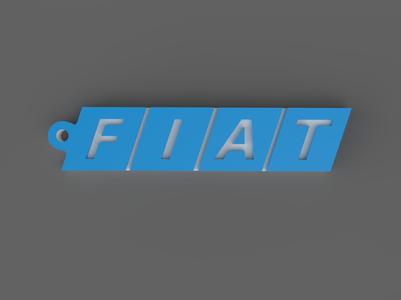 FIat Keychain