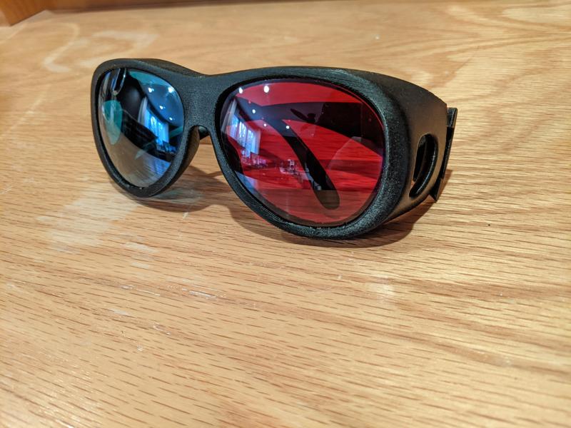 Oversized Frame for Anachrome Aviator 3D Glasses