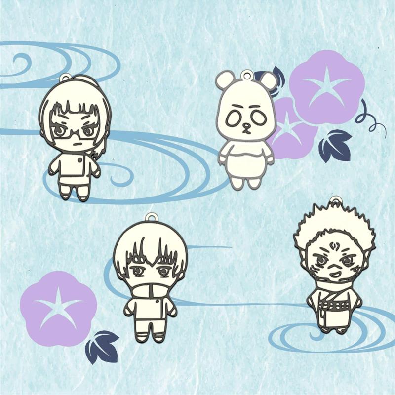 Jujutsu Kaisen Key Rings