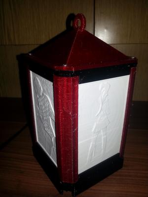 Customizable Lithophane lamp