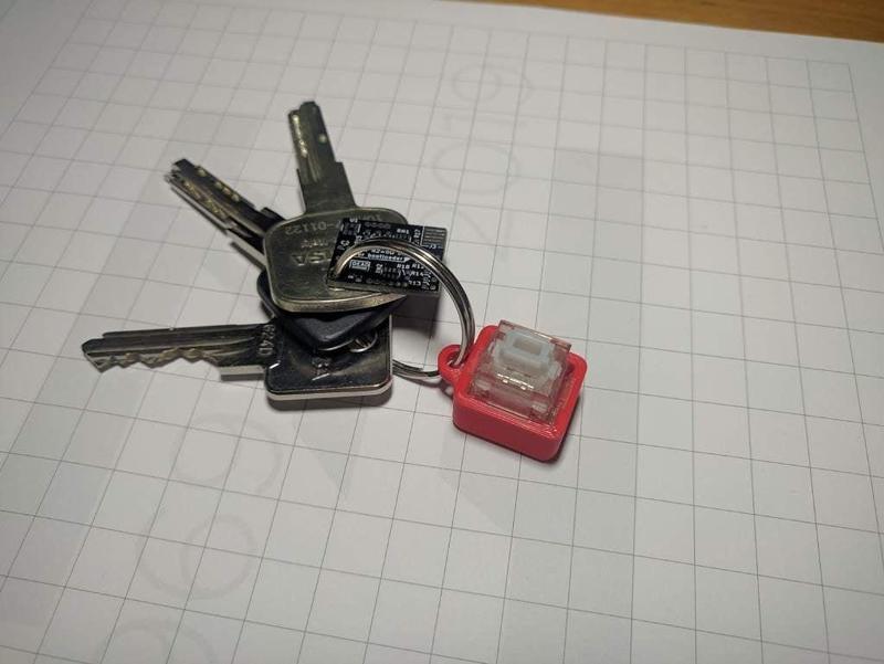 Alps/Matias Switch Keychain