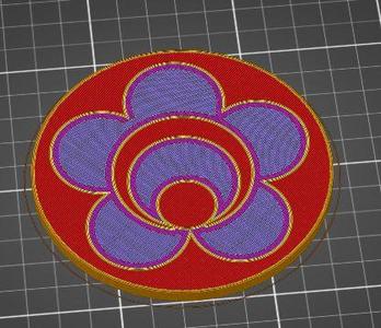 Seido karate badge/coaster