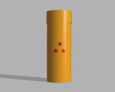 Dragon ball (Three Stars) Pencil Case M1 || Dragon Ball (Three Stars) Pencil Case M1