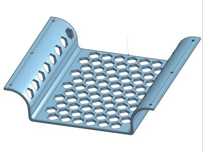 Under desk Phone holder lite