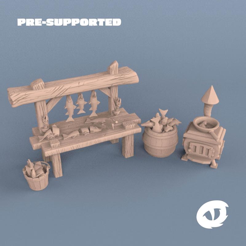 Fisherman Workbench Set