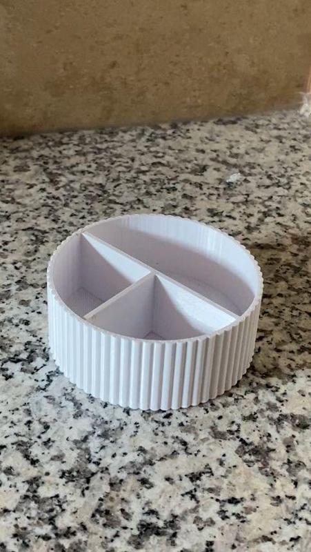 Mini organizer, open jewelry box.