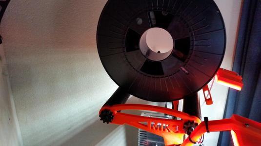 Easy Spool Holder for Prusa MK2/MK2S/MK2.5/MK3) - updated