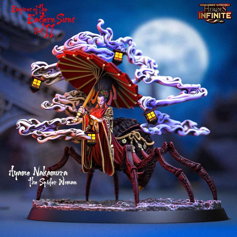 Ayame Nakamura, the Spider Woman