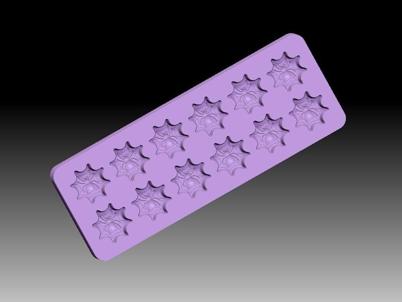 SPIDER KIT BATH BOMB CONFETTI MICRO MINI MULTI MOLDS