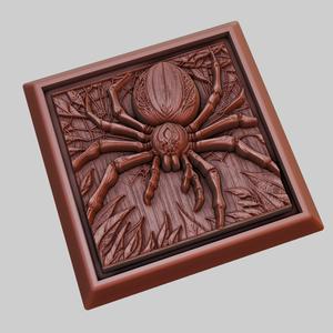 Spider Animal 3D Model for CNC Router Laser & 3D Printer
