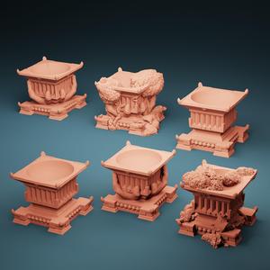 Braziers (Set of 6)