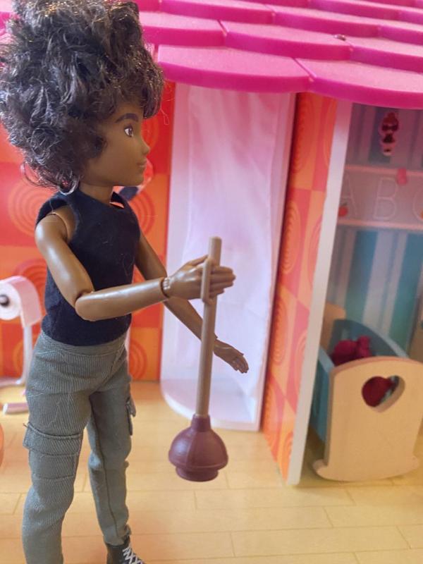 Barbie Plunger - optional handle