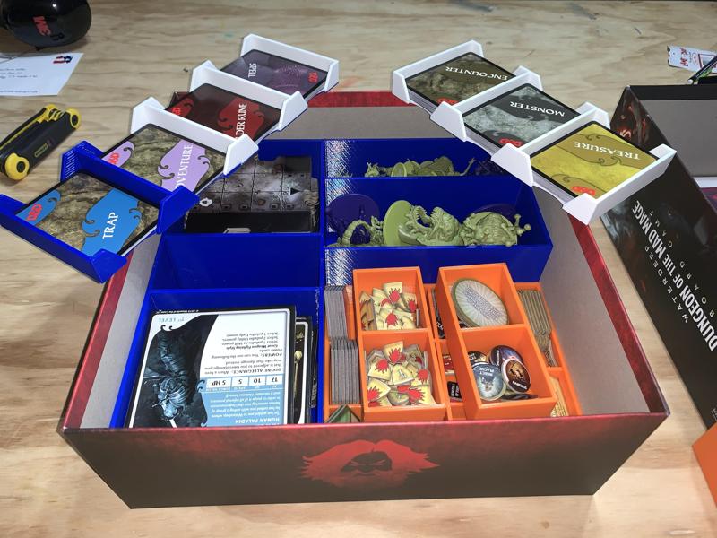 Waterdeep Dungeon of the Mad Mage Board Game Inserts