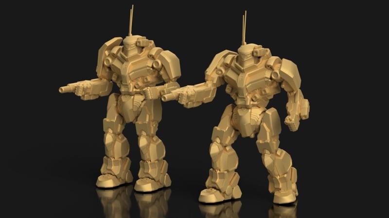 Black Knight BL-7-KNT for Battletech