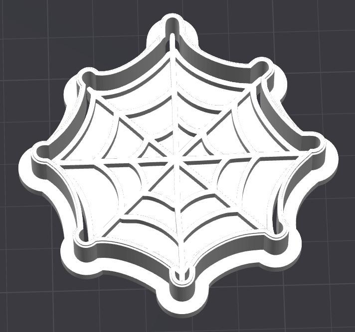 Spiderman's Web Cookie Cutter and Stamp