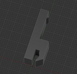 Homedant mounting clip